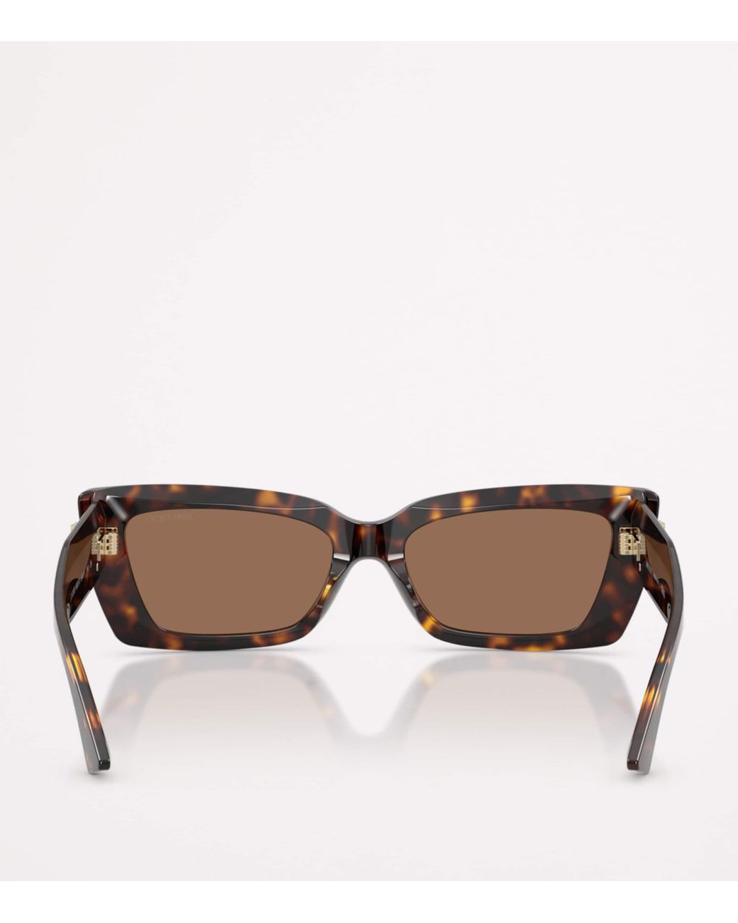 Jimmy Choo Brown Havana Cat Eye Sunglasses