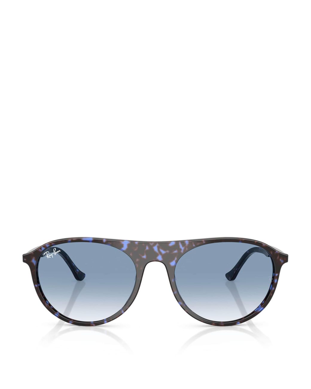 Ray-Ban Blue Rb2215 Rounded Square Sunglasses