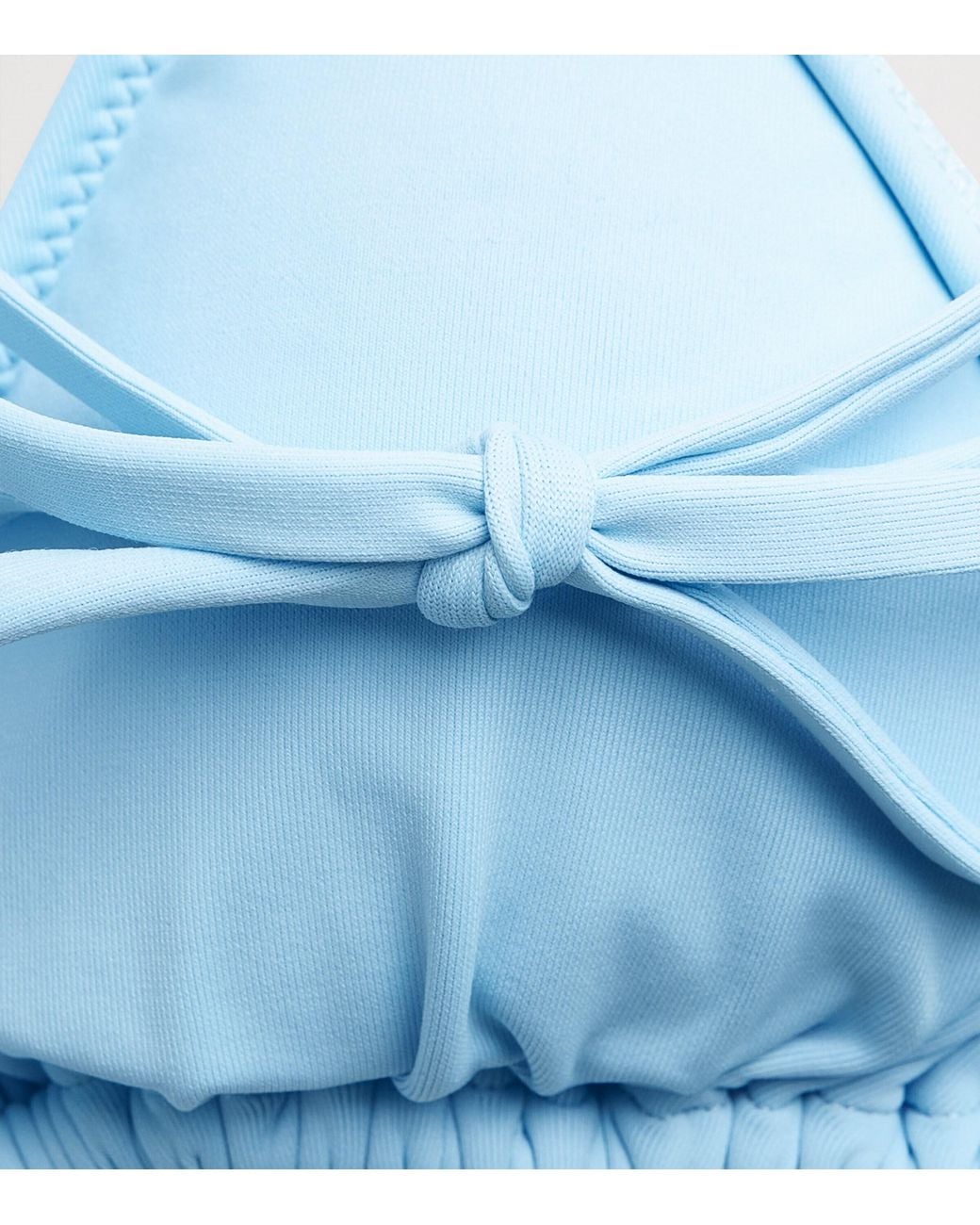 Melissa Odabash Blue Menorca Bikini Top