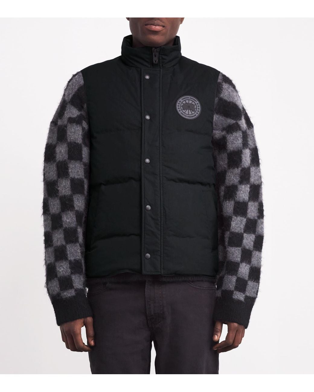 Canada Goose Black Garson Puffer Gilet for men