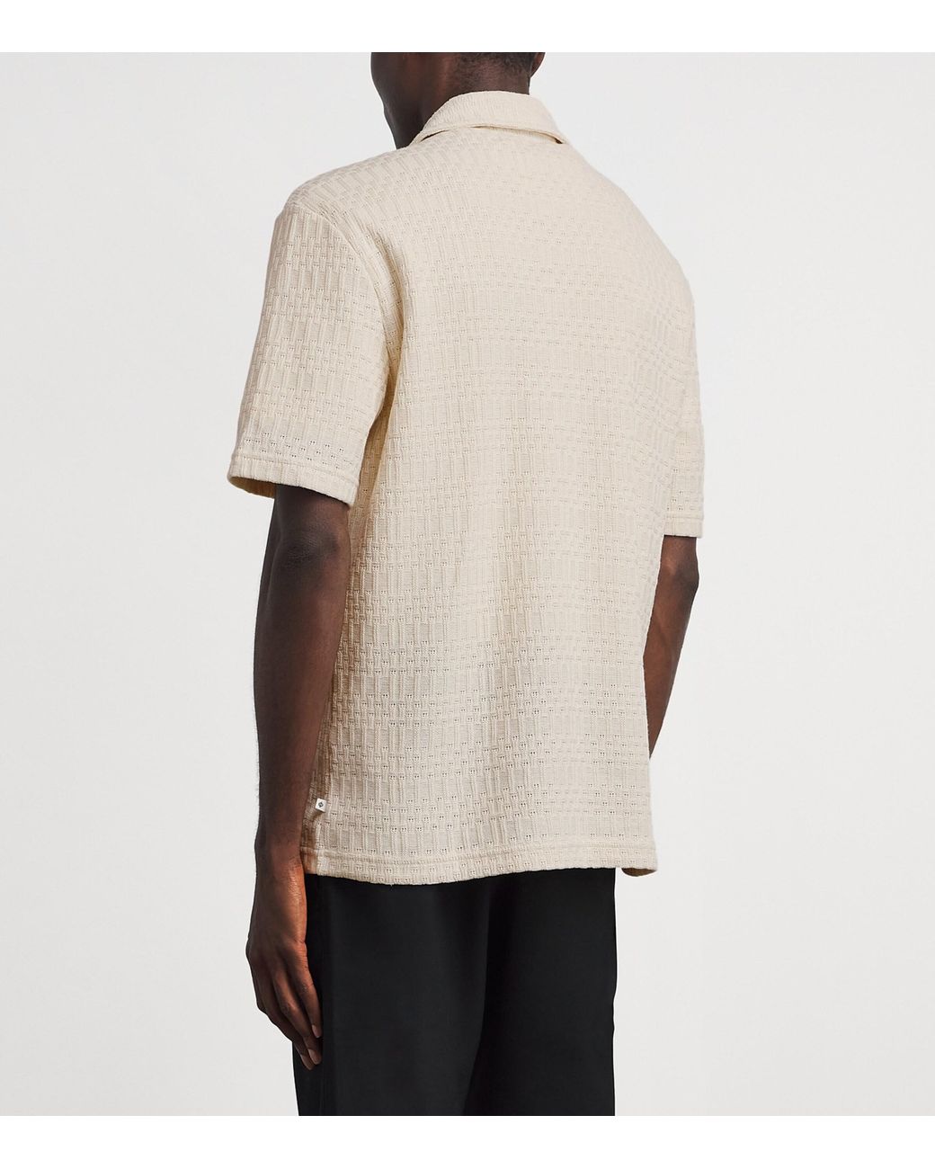 Samsøe & Samsøe White Knitted Sakvist Shirt for men