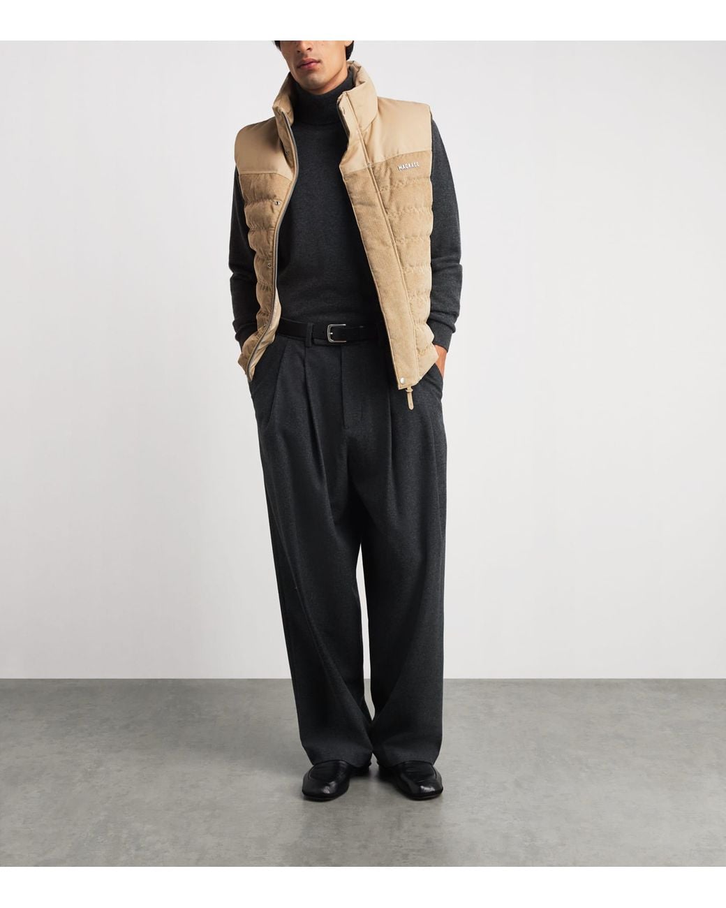 Mackage Natural Corduroy Down-Padded Gilet for men