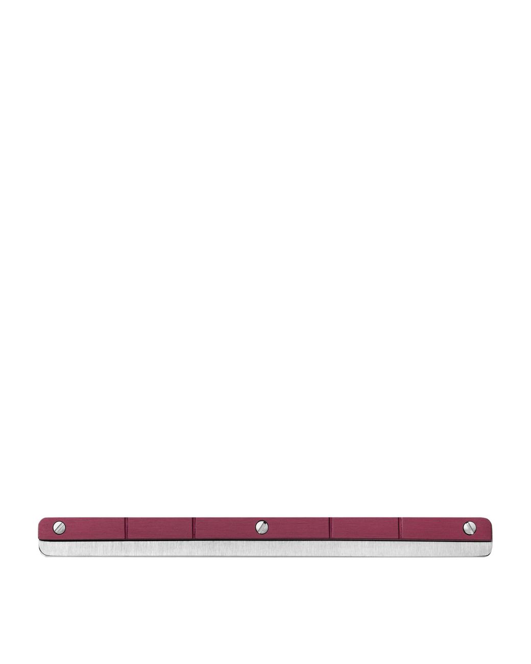 Cartier Red Stainless Steel Santos De Tie Clip for men