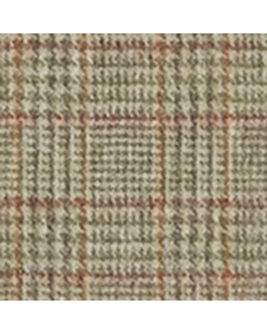 James Purdey & Sons Green Cashmere Check Blair Scarf for men