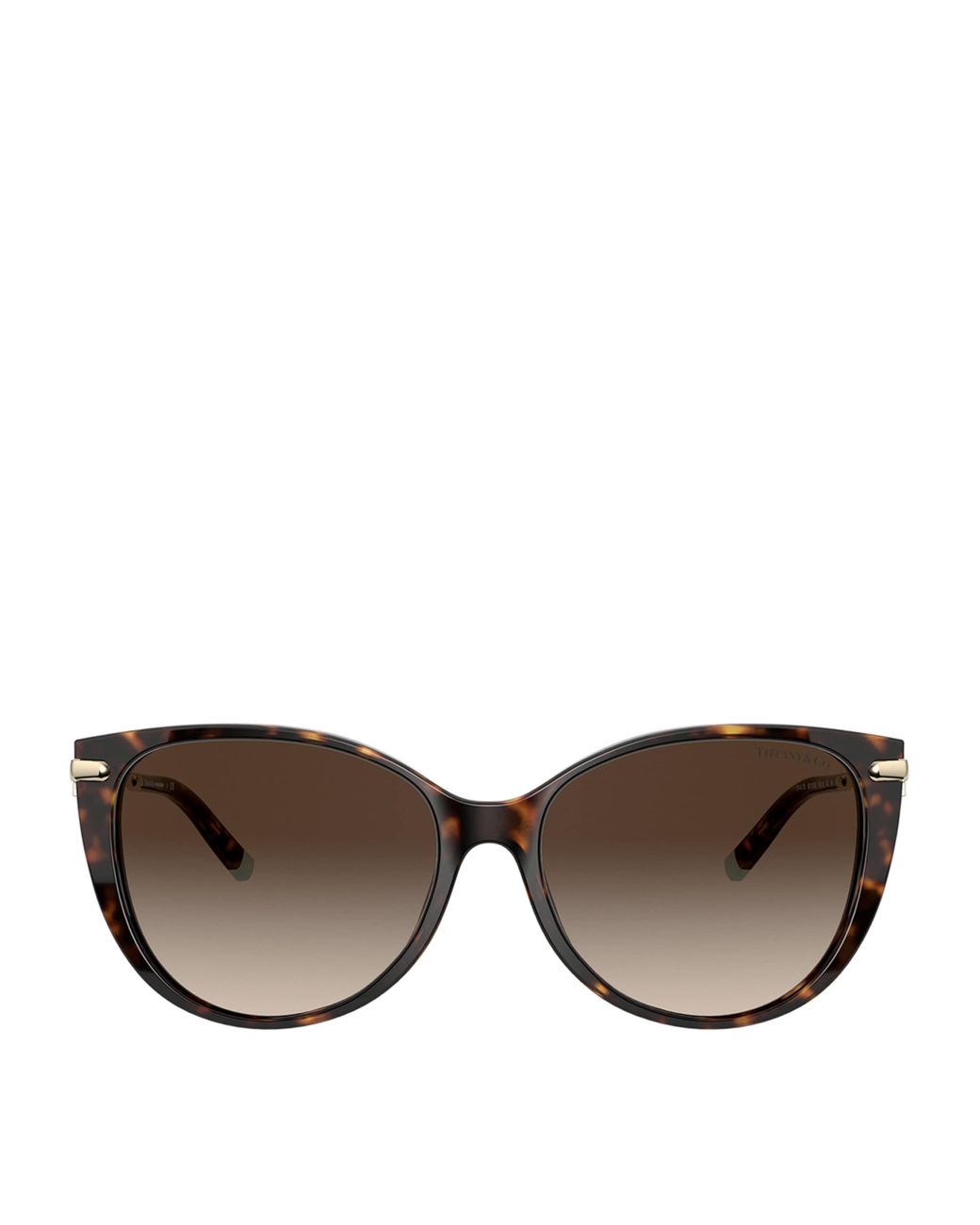 Tiffany & Co Brown Acetate Tf4178 Cat Eye Sunglasses