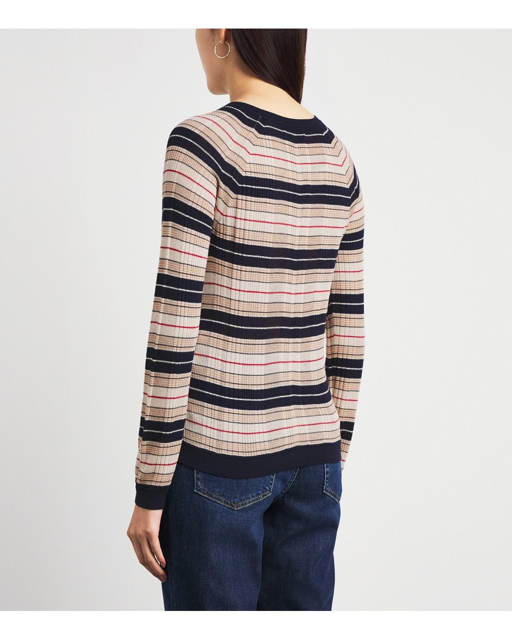 Rag & Bone Blue Crew-Neck Teresa Sweater