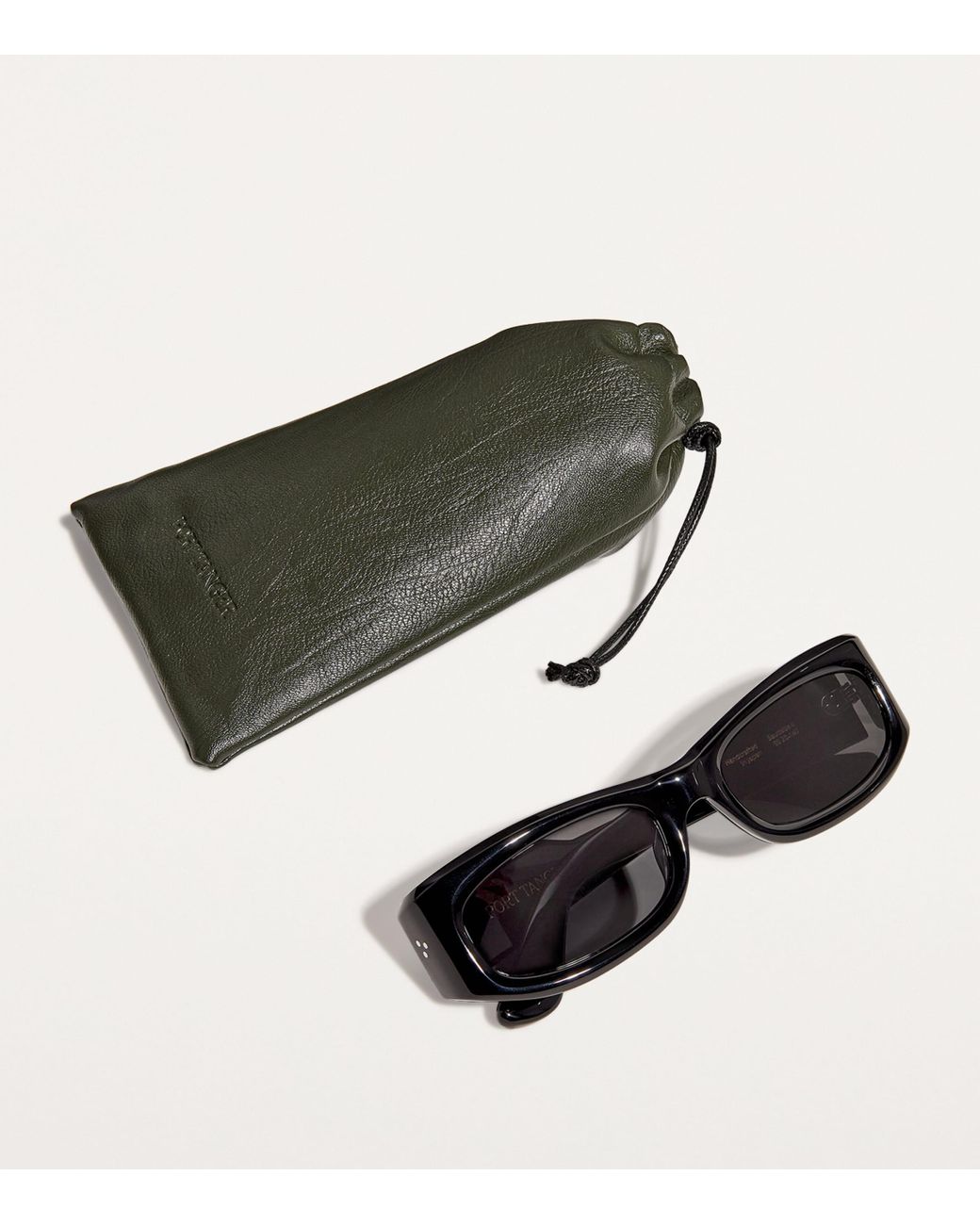 Port Tanger Acetate Saudade Sunglasses in Black | Lyst