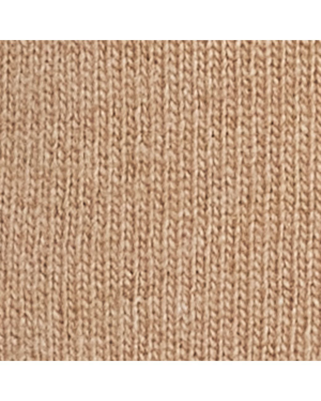 Chloé Natural Wool-Cashmere Heart Logo Cardigan
