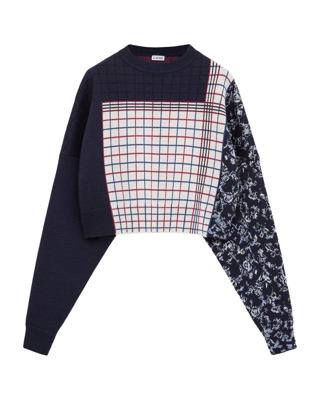 Loewe Blue X Cosima Von Bonin Jacquard Sweater