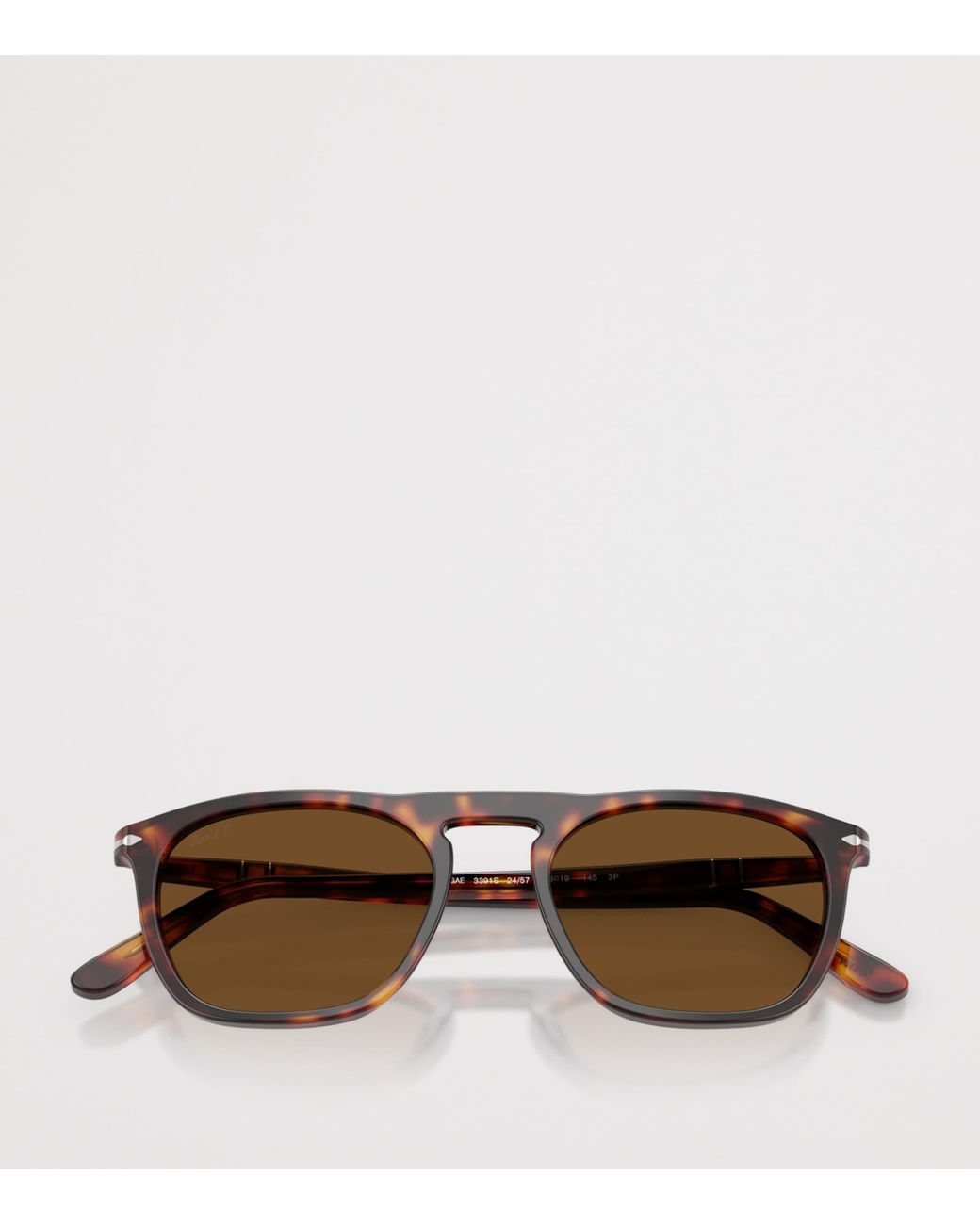 Persol Brown Tortoiseshell Gae Square Sunglasses