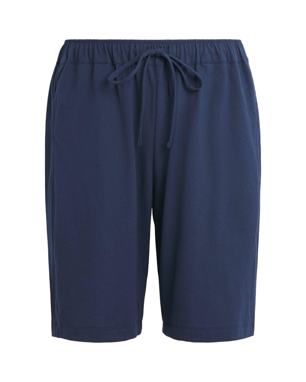 Hanro Blue Cotton Night & Day Shorts for men