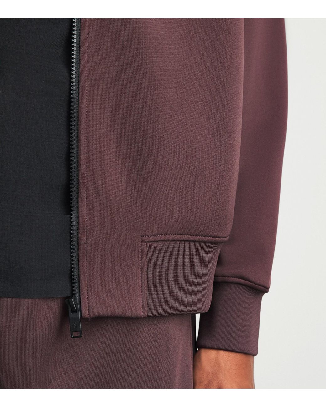 On Shoes Purple Courtside Track Jacket for men