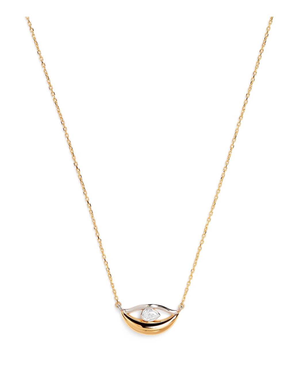 L'Atelier Nawbar Metallic Mixed And Diamond Salvatore Lot N*93 Necklace