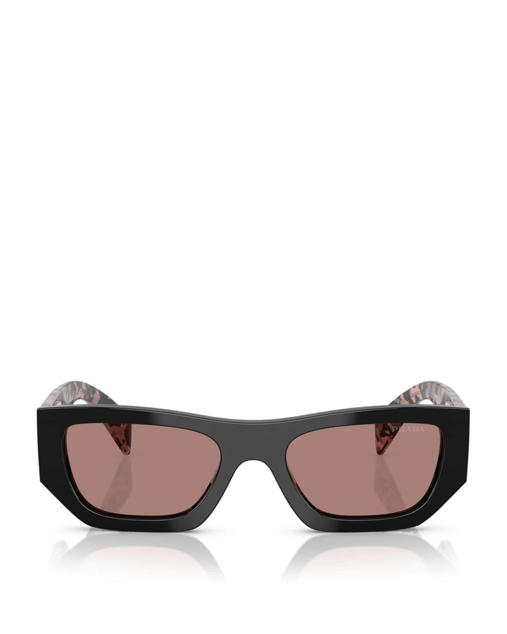 Prada Brown Acetate Pr A01S Sunglasses