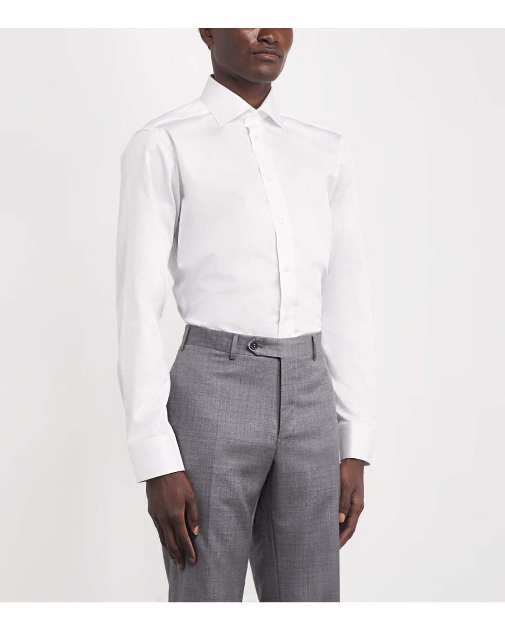 Eton of Sweden White Elevated Slim-Fit Shirt for men