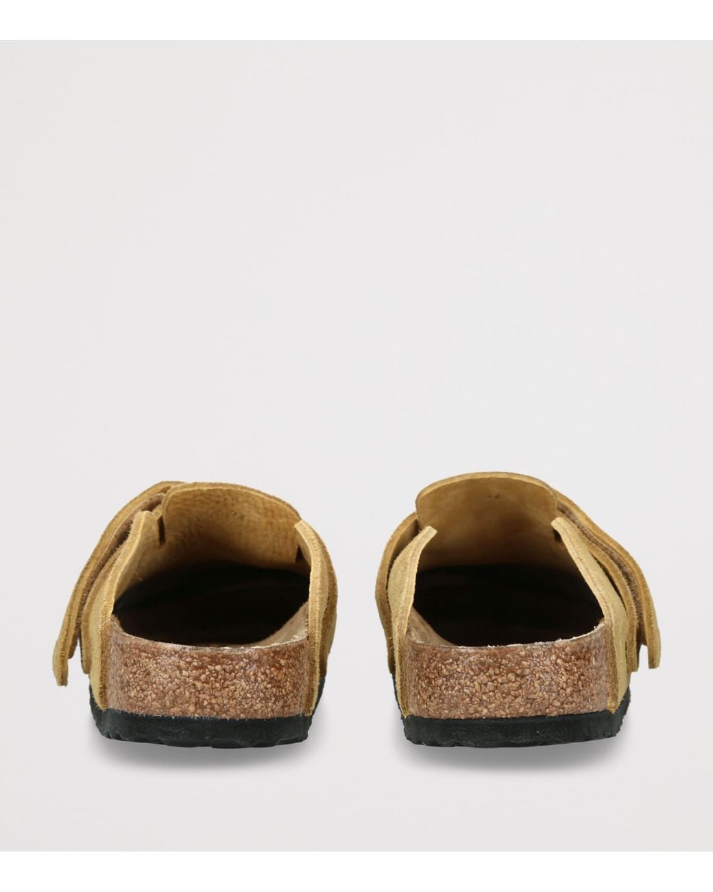 Birkenstock Brown Suede Loma Clogs