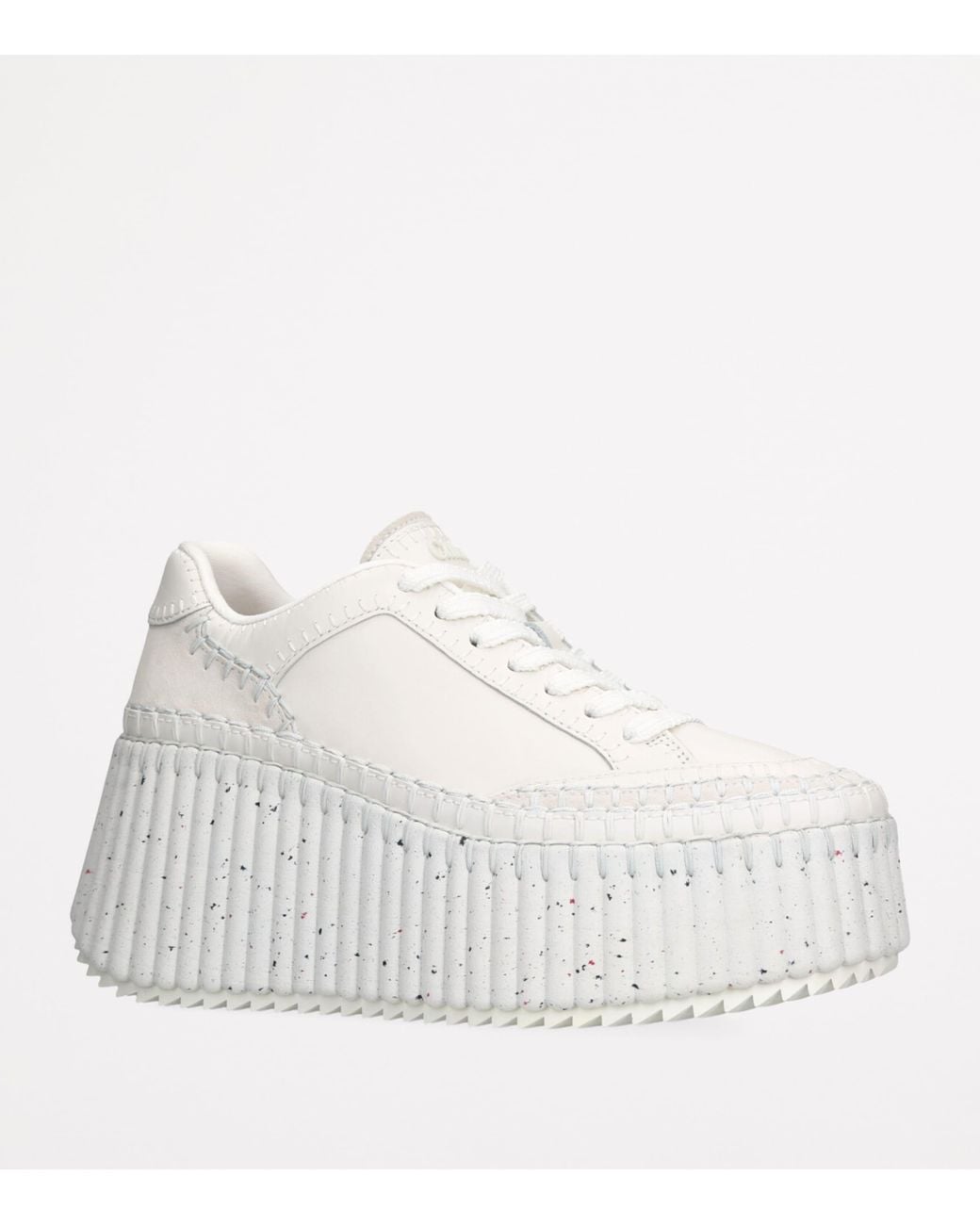 Chloé White Nama Sneaker