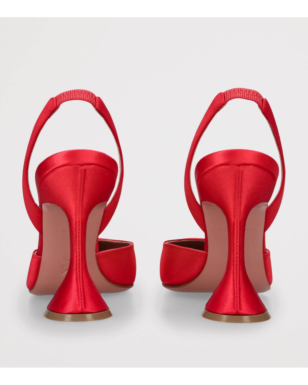AMINA MUADDI Red Holli Slingback Pumps 95