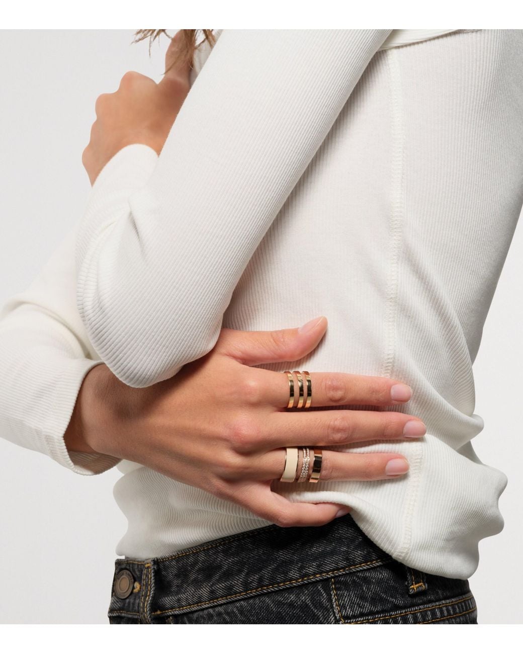 Repossi Natural And Diamond Berbere Ring
