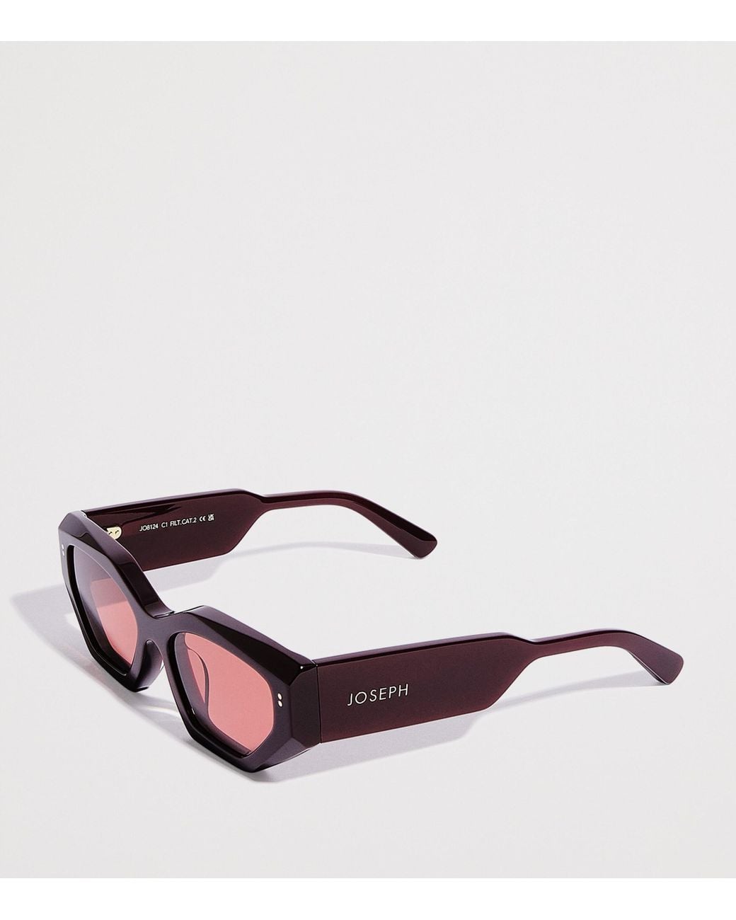 Joseph Pink Cat Eye Souk Sunglasses