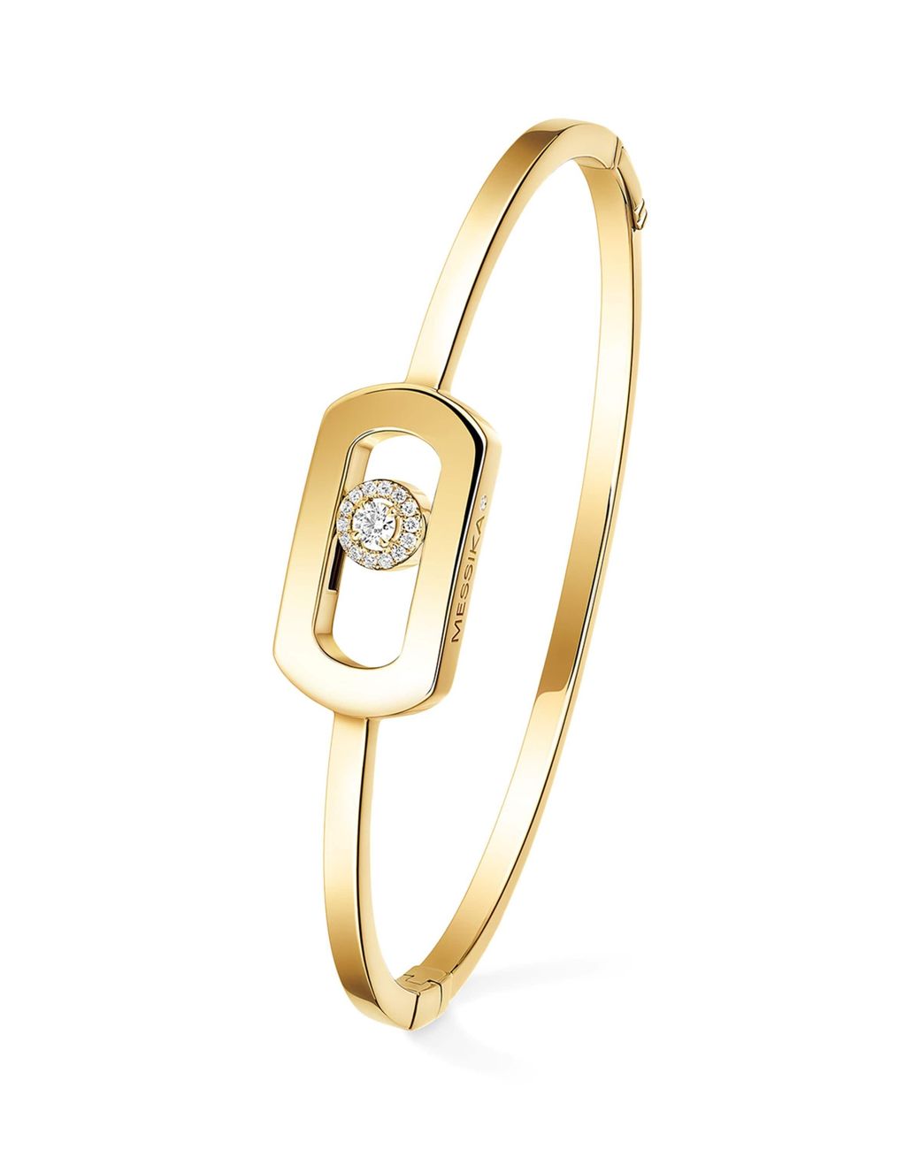 Messika Metallic So Move And Diamond Bangle