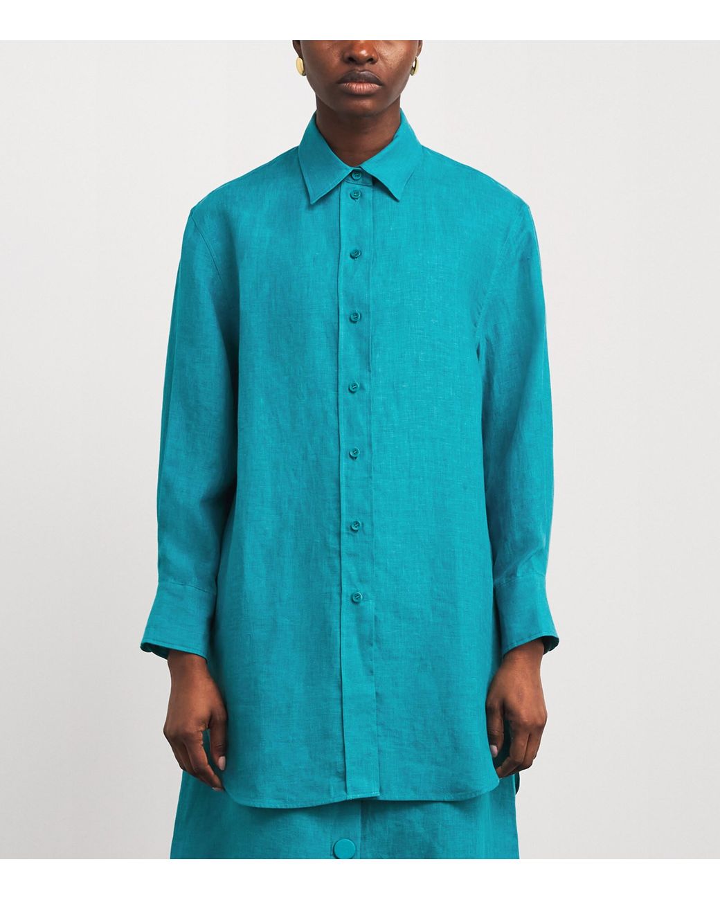 Eres Blue Linen Mignonette Shirt