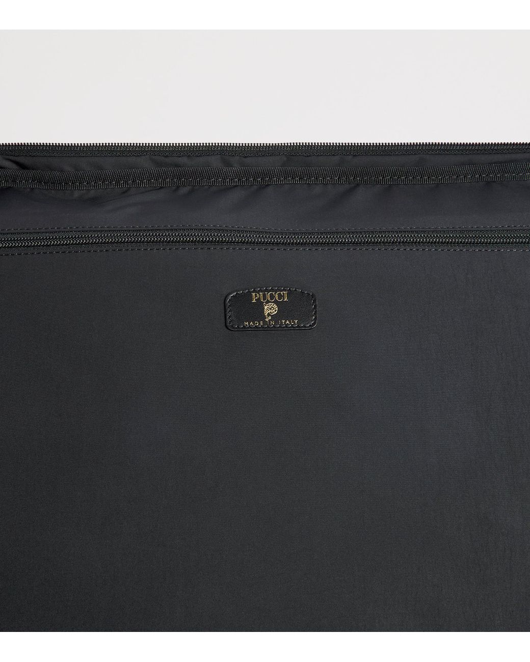 Emilio Pucci Red Marmo Print Cabin Suitcase