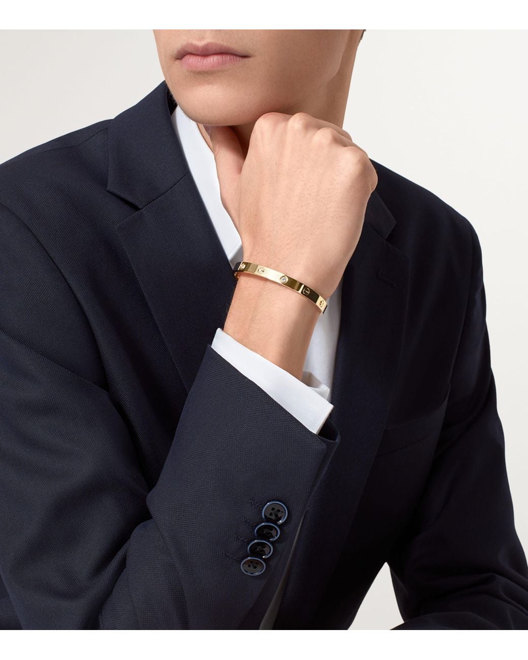 Cartier Natural Love Classic 4-Diamond Bracelet