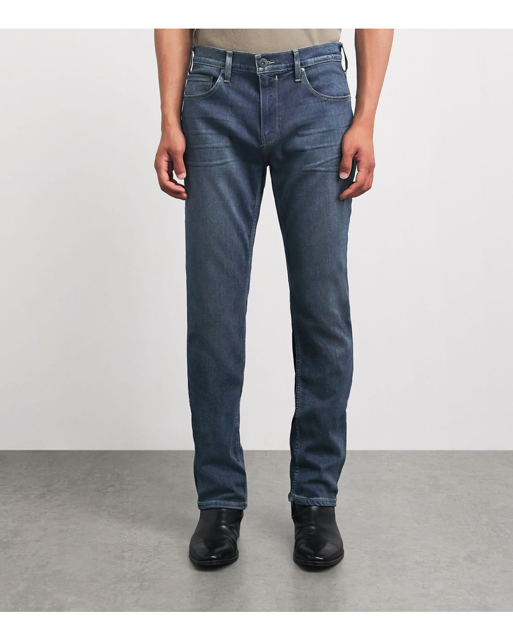 PAIGE Blue Federal Slim Jeans for men