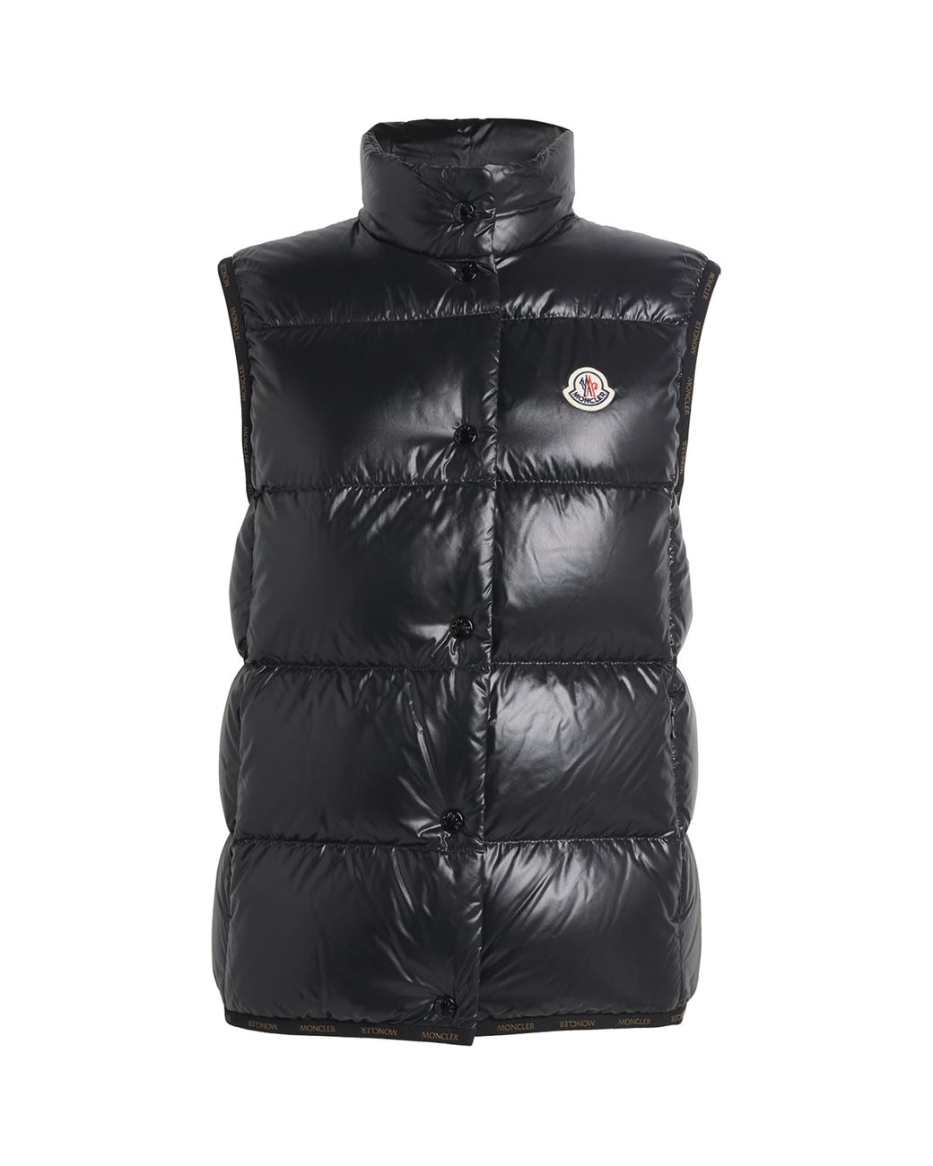 Moncler Black Down Badia Gilet