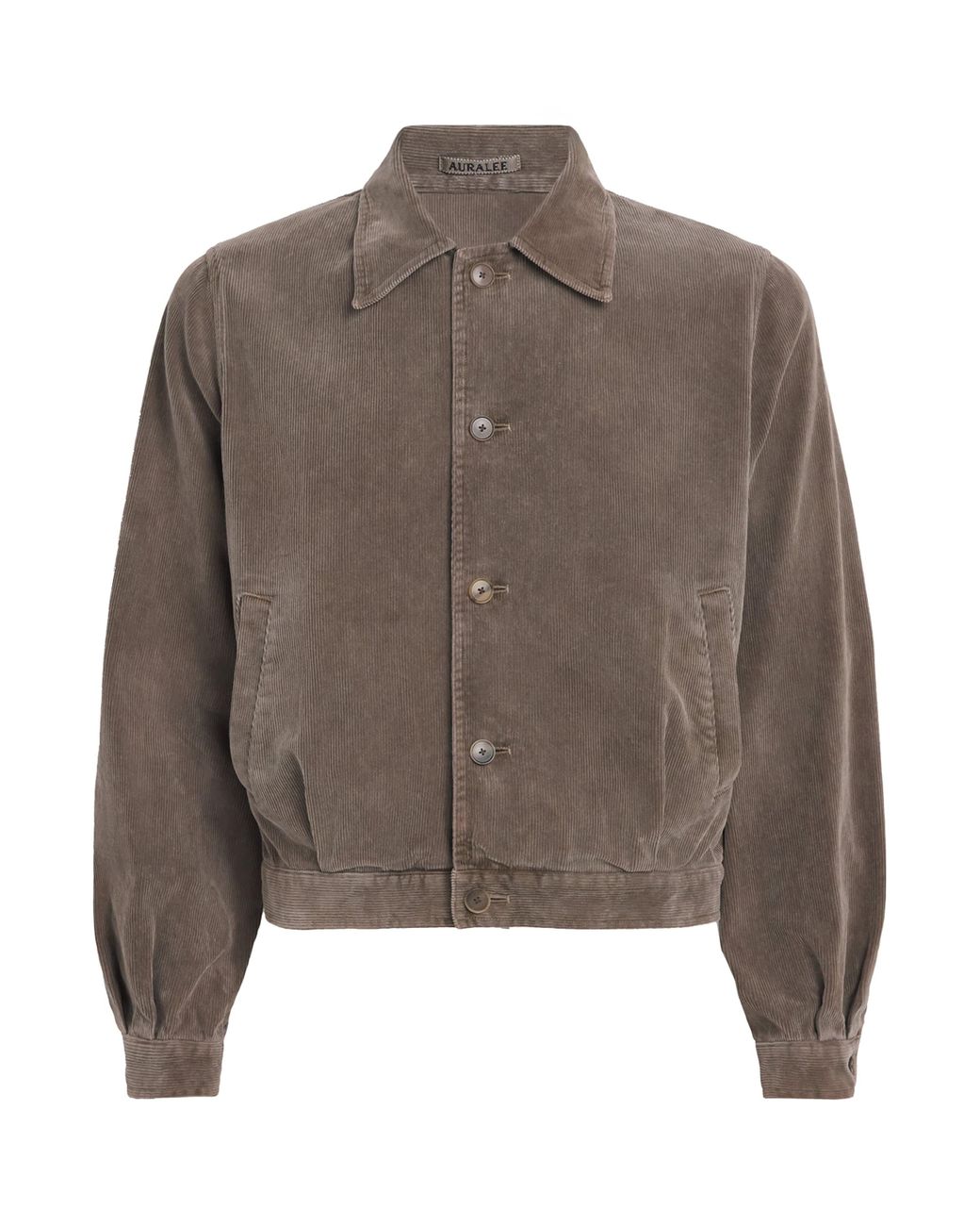 AURALEE Cotton Corduroy Jacket in Brown for Men | Lyst