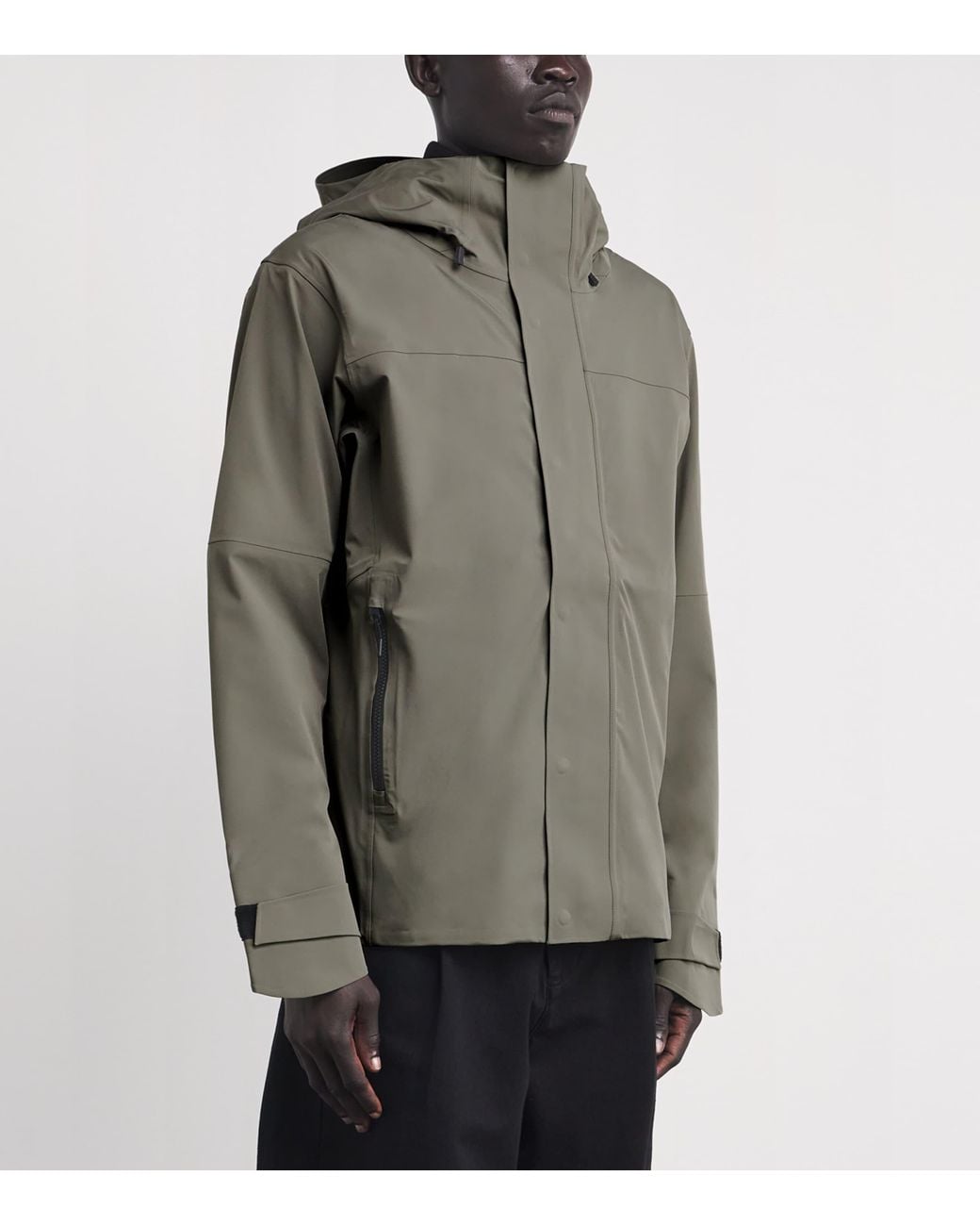 Canada Goose Green Waterproof Rupert Raincoat for men
