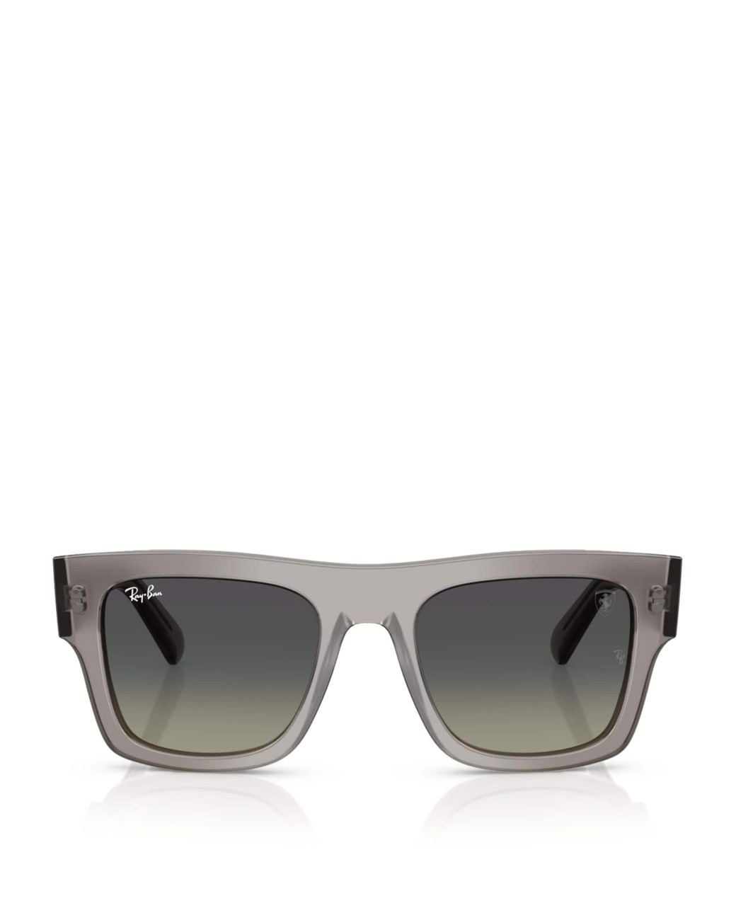 Ray-Ban Gray X Scuderia Ferrari Rb2217M Square Sunglasses