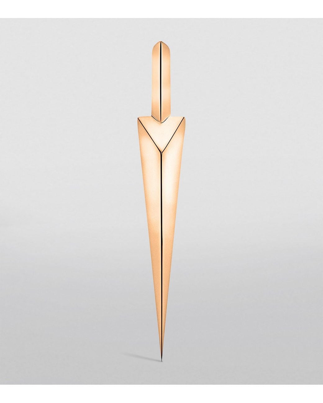 Maria Tash Metallic Faceted Grand Spike Hoop Earring