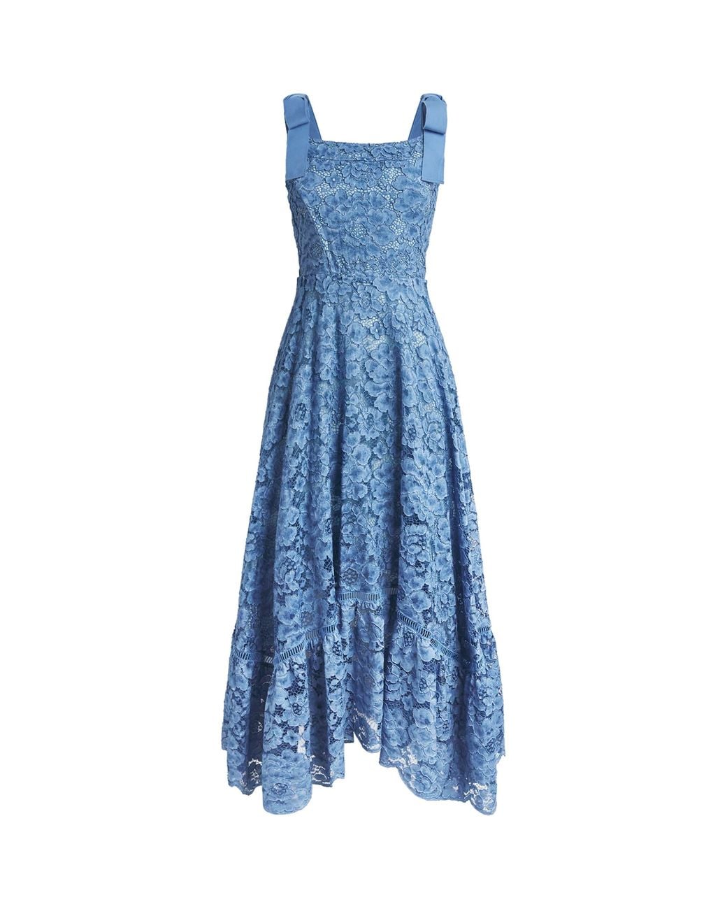 alice and olivia blue lace dress Floral Maxi Alice And Olivia Blue Lace Dress Alice Olivia Dresses Alice Olivia Jocelyn Floral Smocked