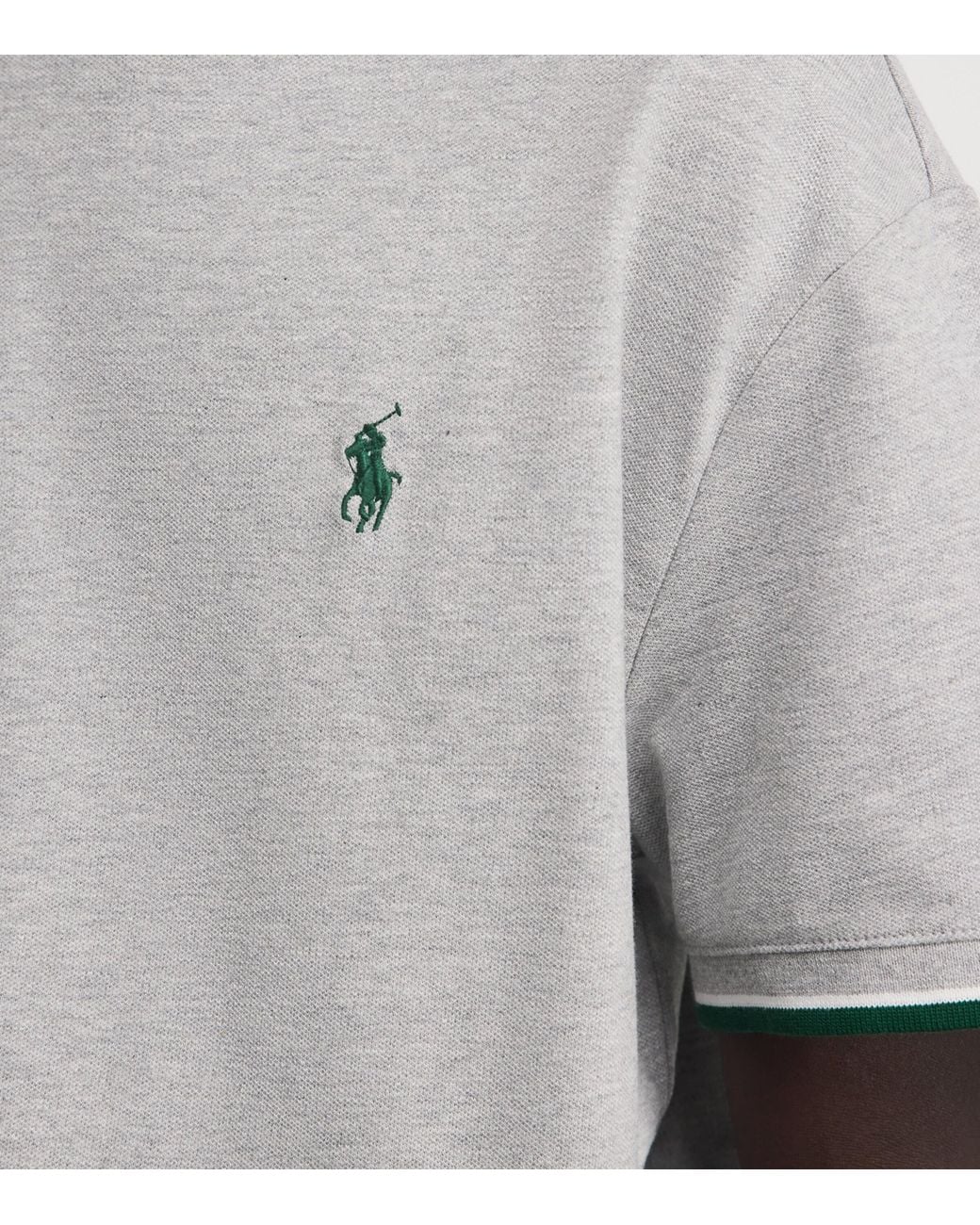 Polo Ralph Lauren Gray Stretch-Cotton T-Shirt for men