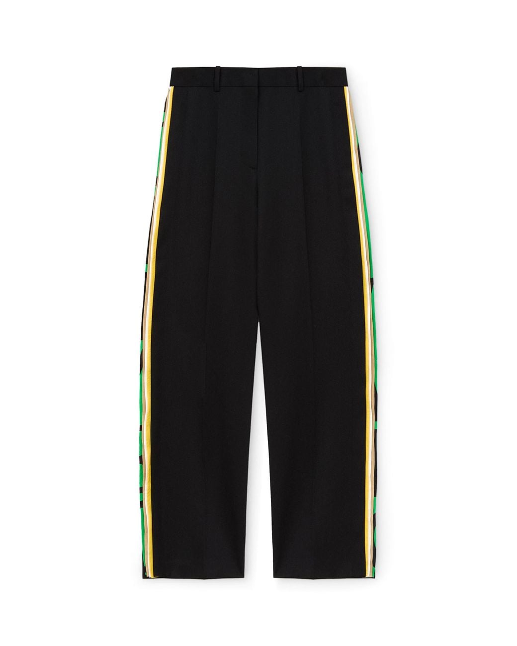 Loewe Black Tape-Trim Tailored Trousers