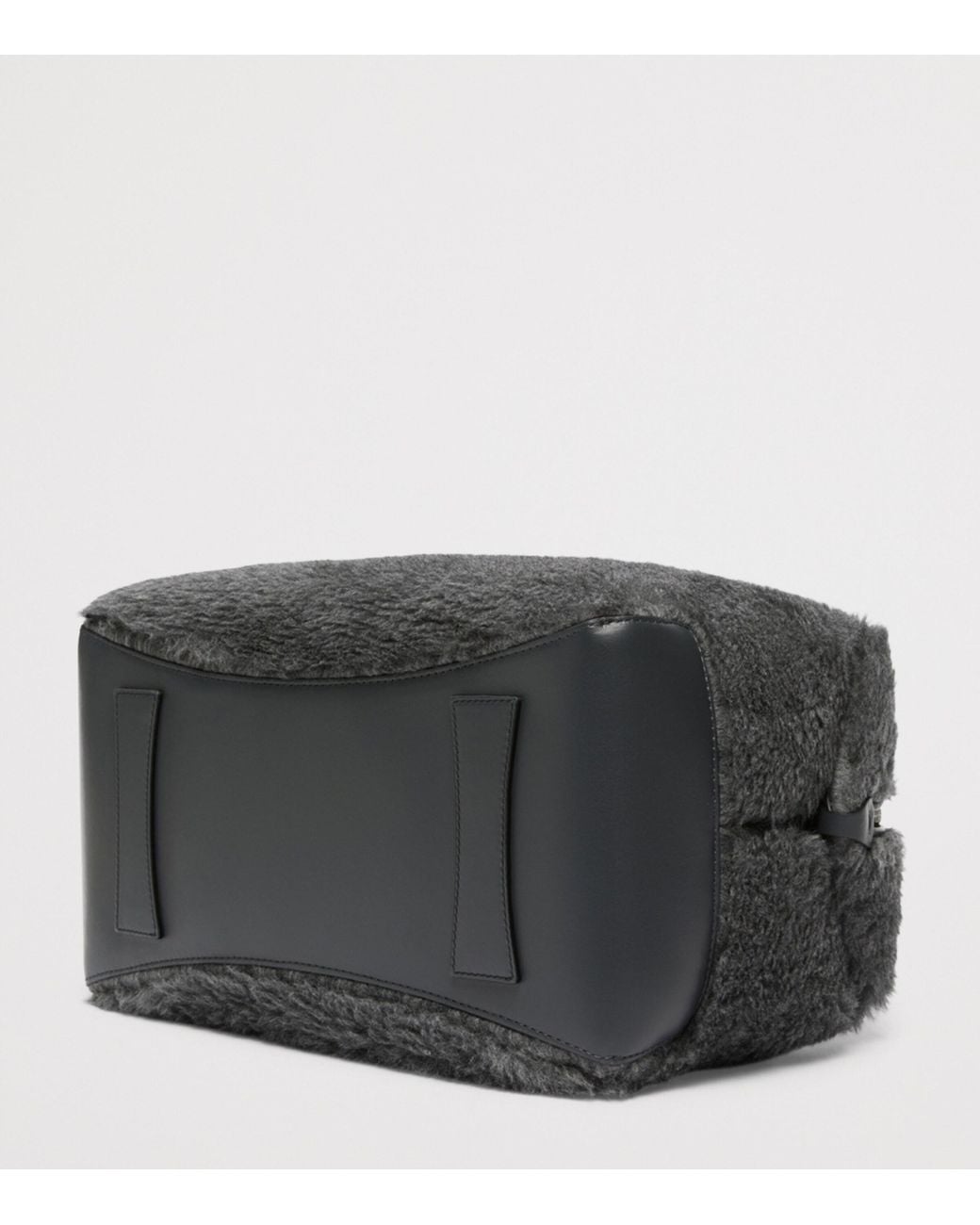 Max Mara Black Teddy Top-Handle Bag