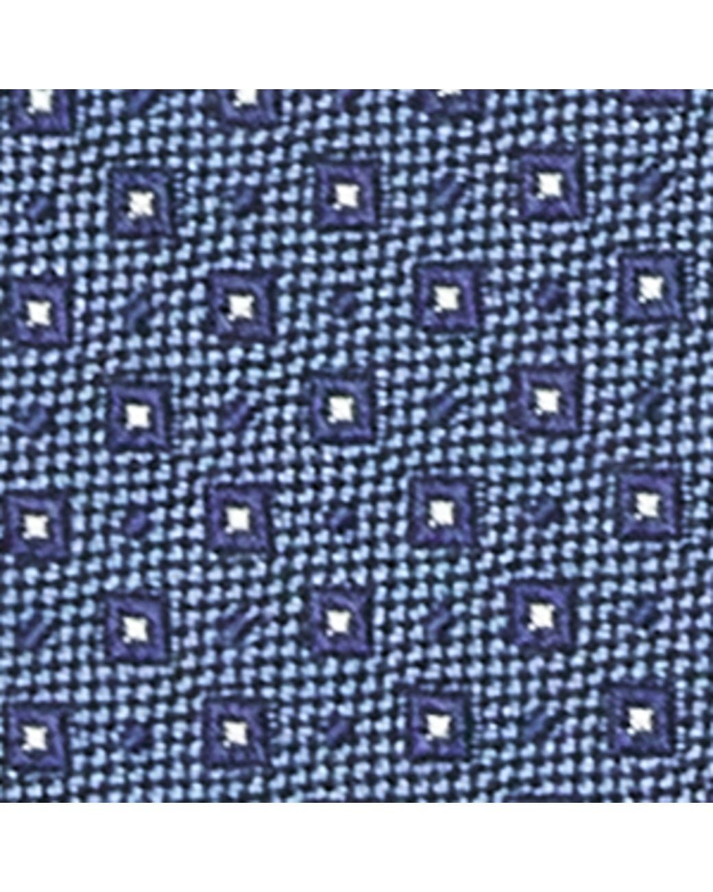 Corneliani Blue Silk Jacquard Tie for men