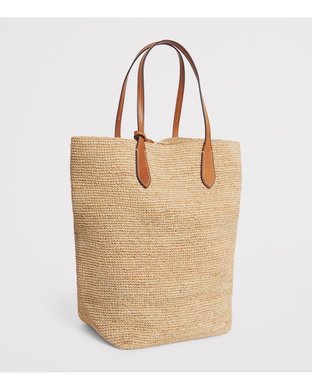 Polo Ralph Lauren Natural Large Raffia Big Pony Tote Bag