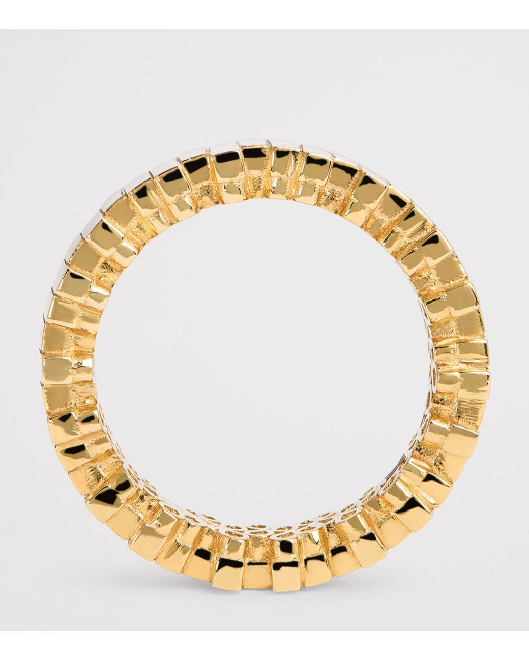 Suzanne Kalan Metallic Golden Midi Stacker Ring