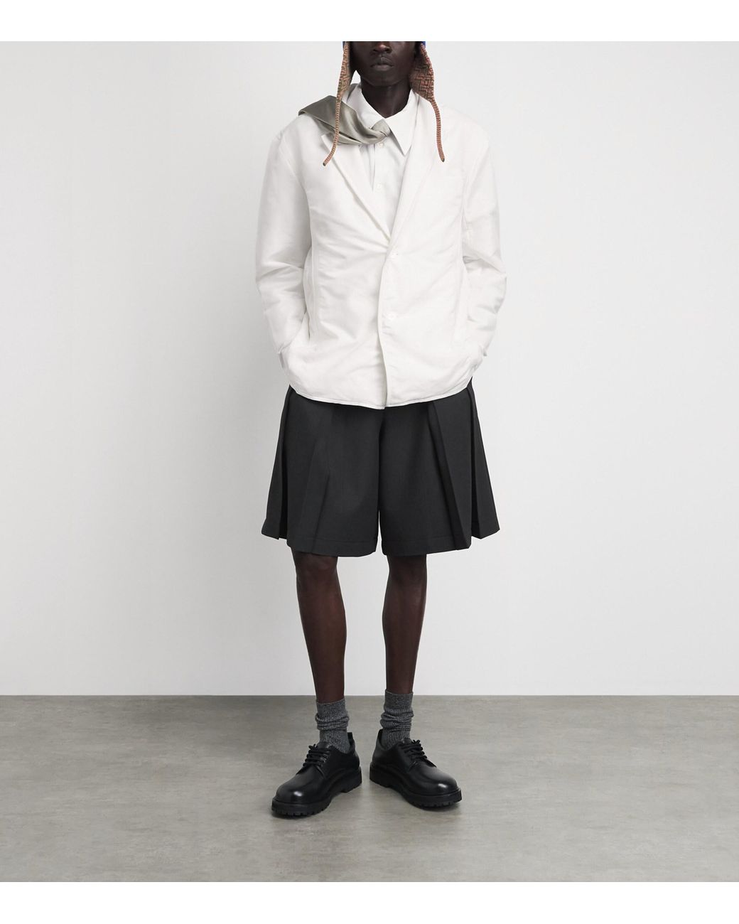 IM MEN White Clay Blazer for men