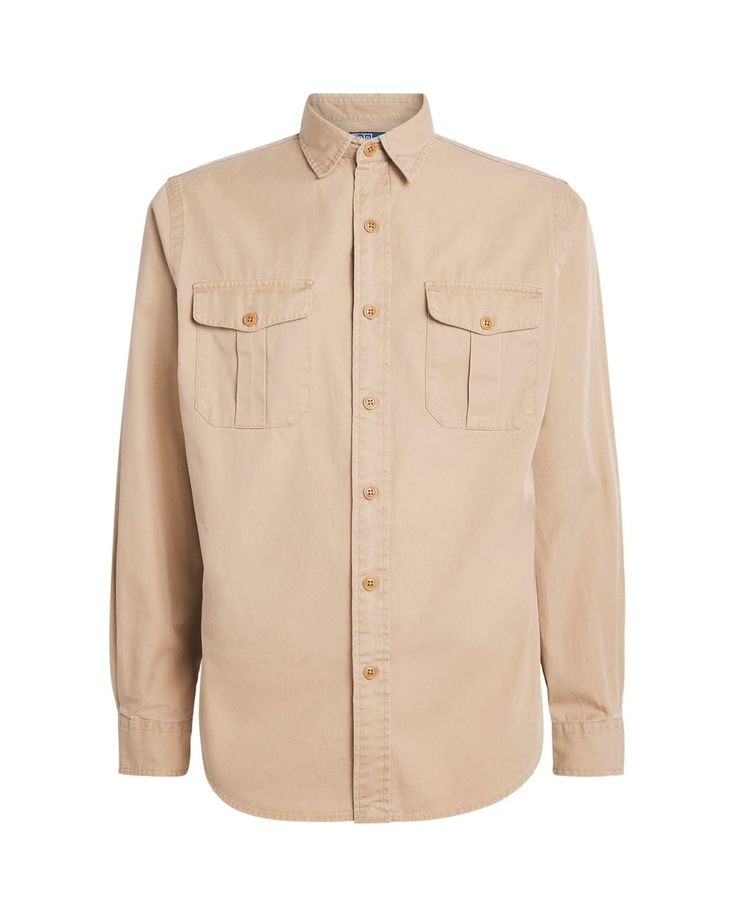 Polo Ralph Lauren Natural Cotton Chest Pocket Shirt for men