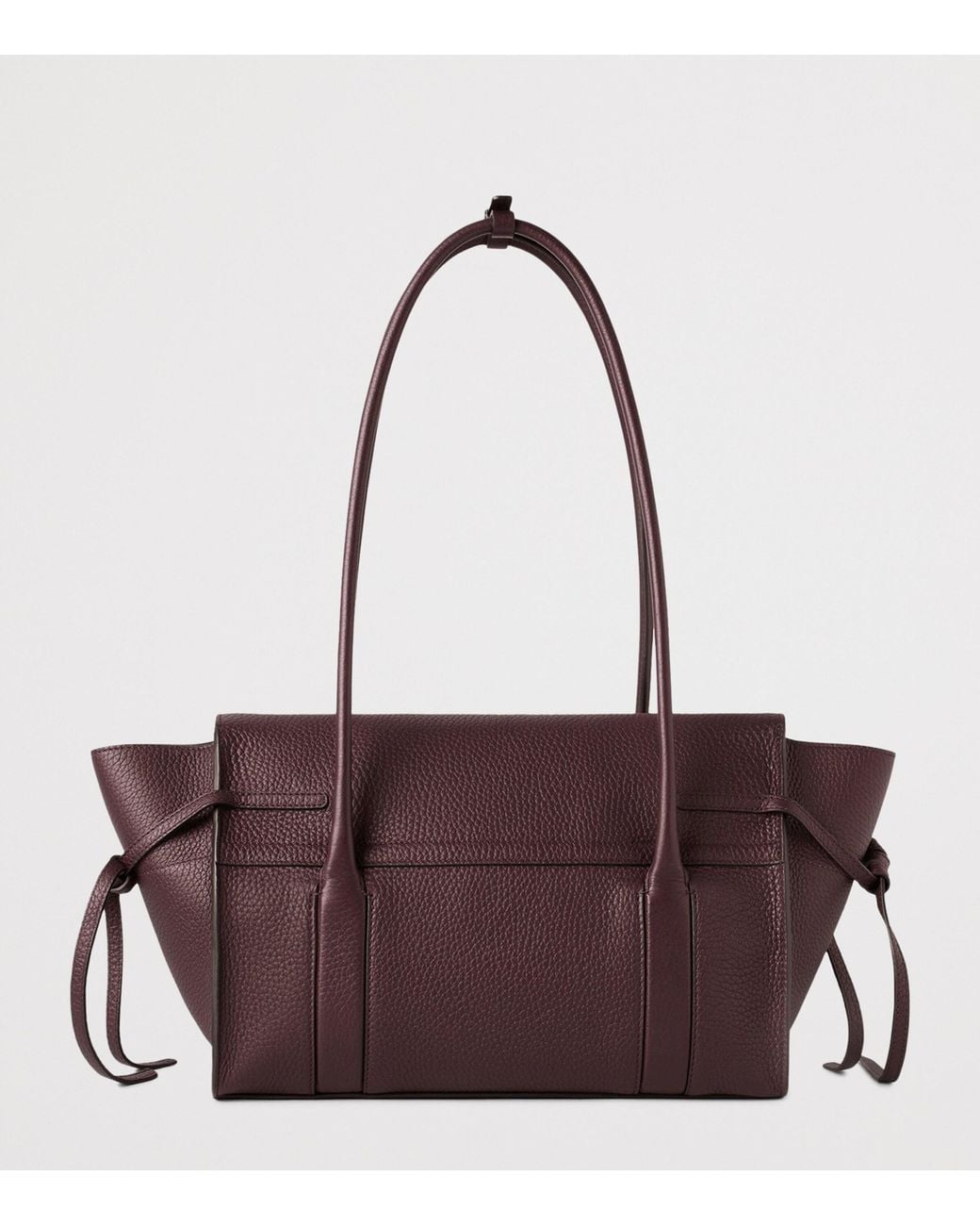 Mulberry Purple Small Leather Soft Bayswater Shoulder Bag