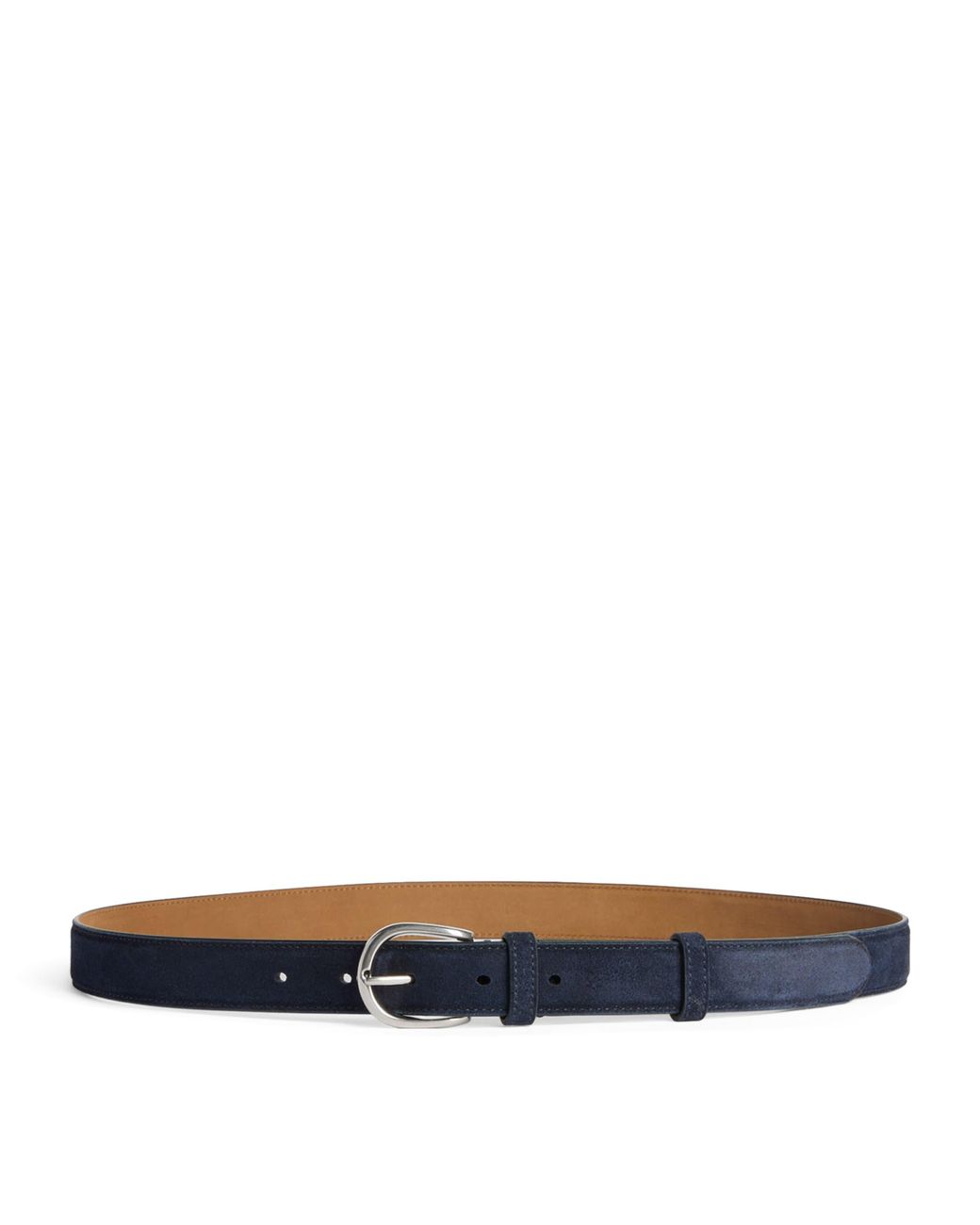 Dunhill Blue Suede Belt for men