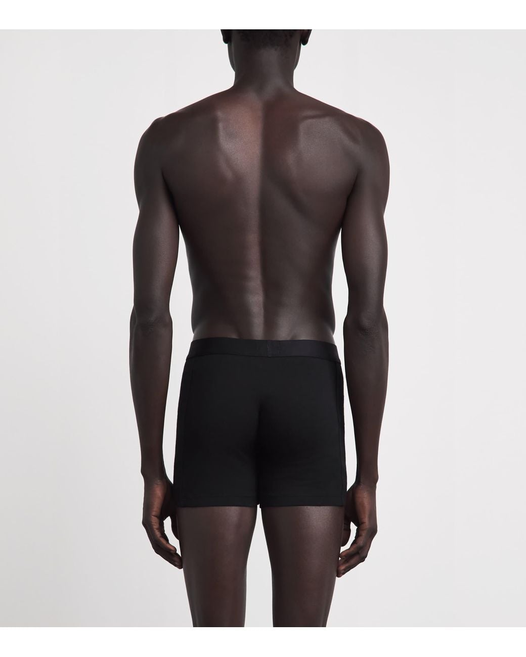 Boss Black Stretch-Cotton One Trunks for men
