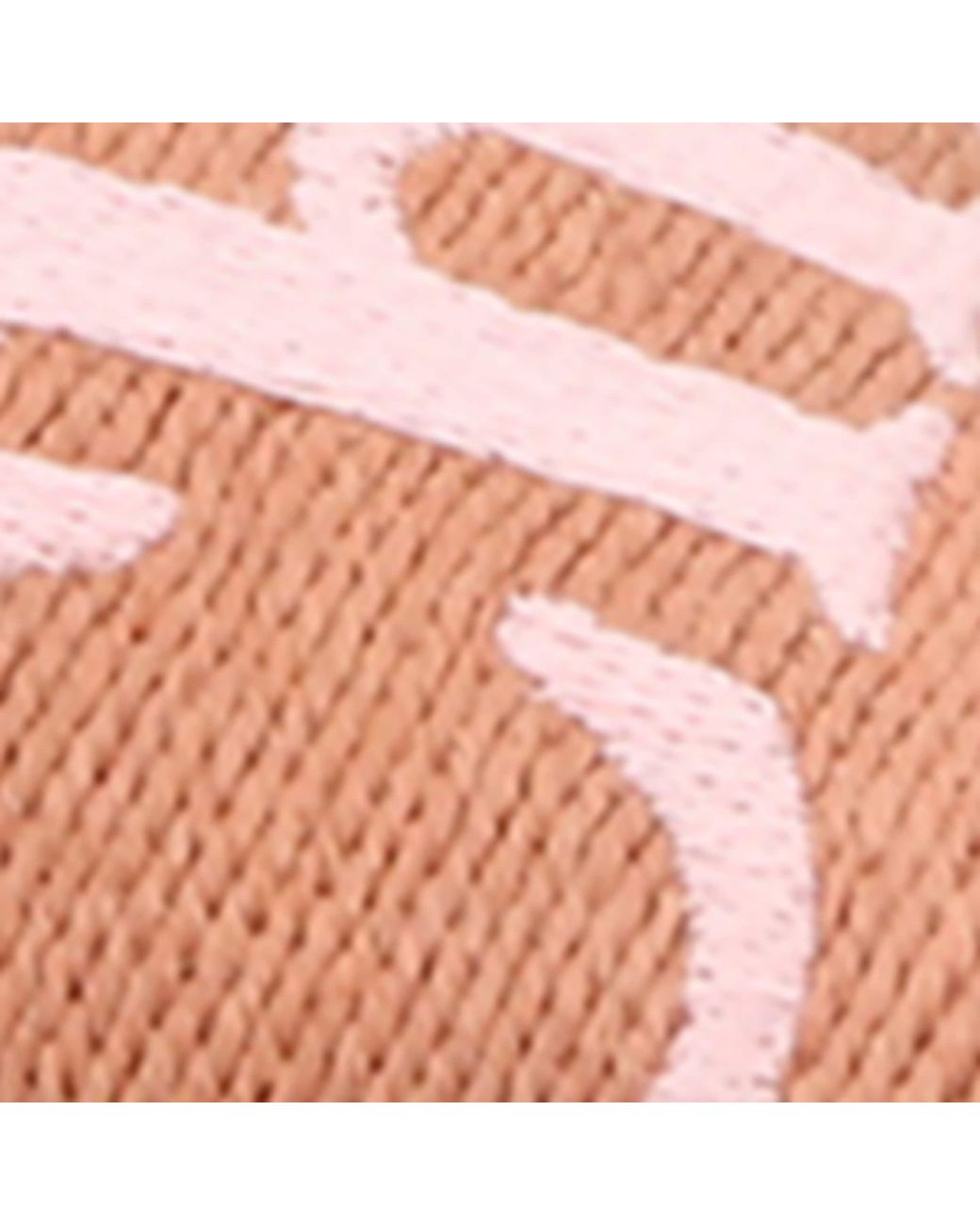 Chloé Brown Canvas Jacquard Woody Sandals