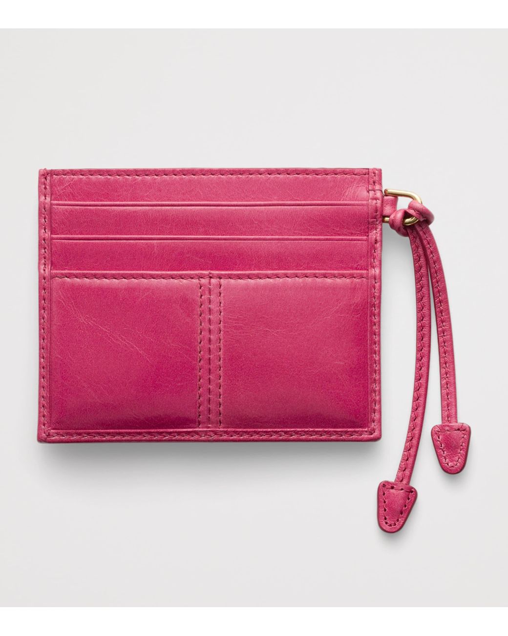 Prada Red Leather Card Holder