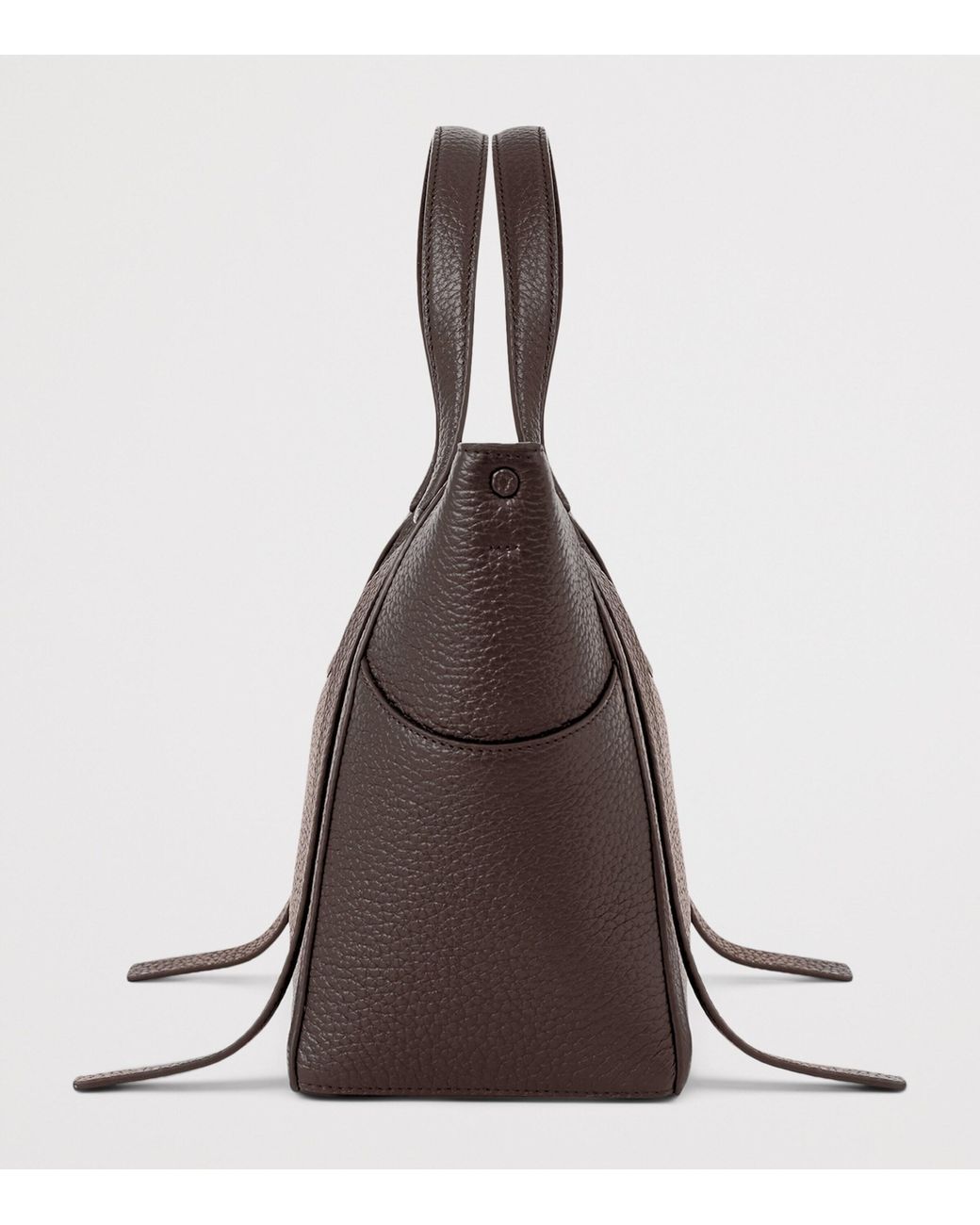 Givenchy Brown Medium Leather Snatch Top-Handle Bag
