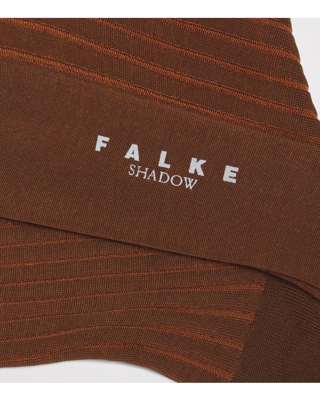 Falke Brown Shadow Socks for men